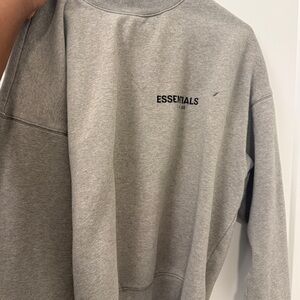 Essentials Gray Sweatshirt